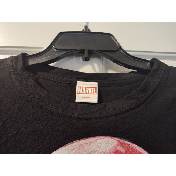 Tultex Marvel Youth Size Large Magneto Graphic Black T Shirt Fast Shipping - Picture 8 of 13